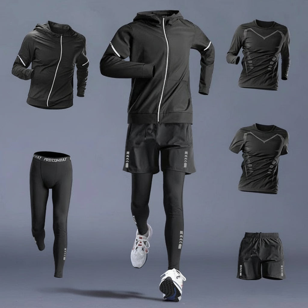 Running Gym Clothes Outdoor Quick-dry Clothes Tight Long Sleeve T-shirt Training Wear