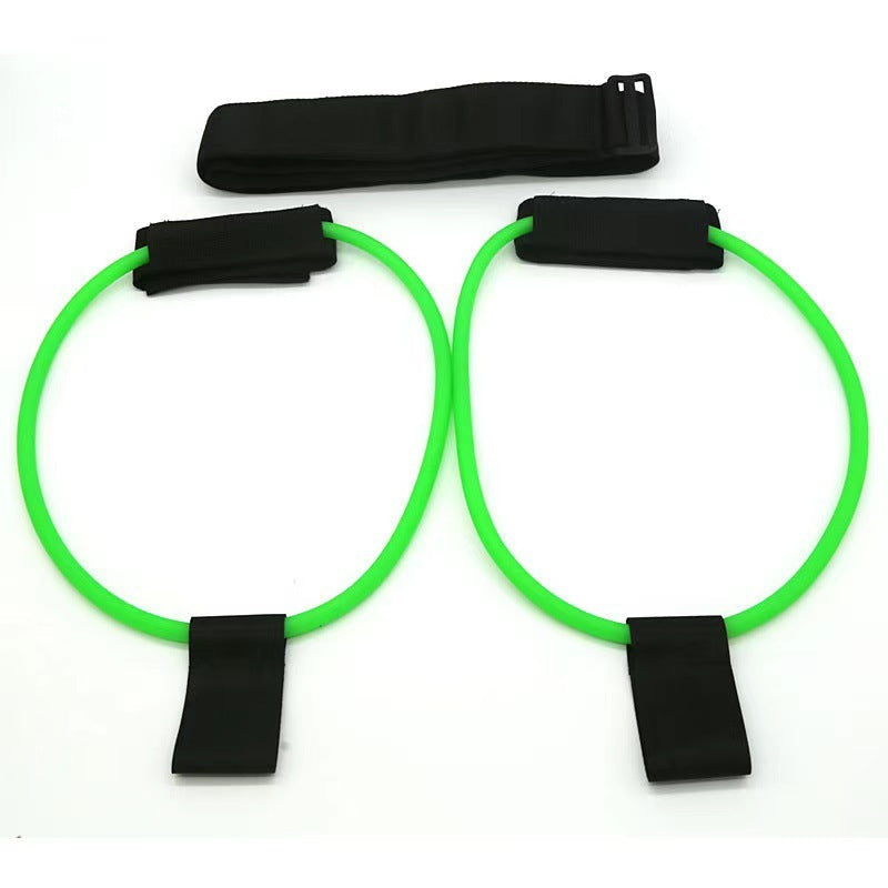 Elastic training rope for slimming and core control