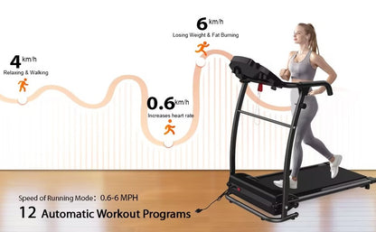 Folding Treadmill Electric Running Machine
