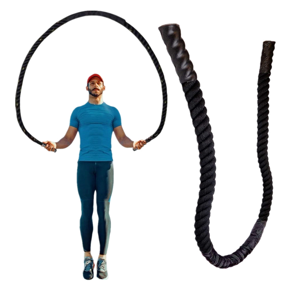 Rope Battle Skipping Ropes Power Training  Fitness Home Gym Equipment