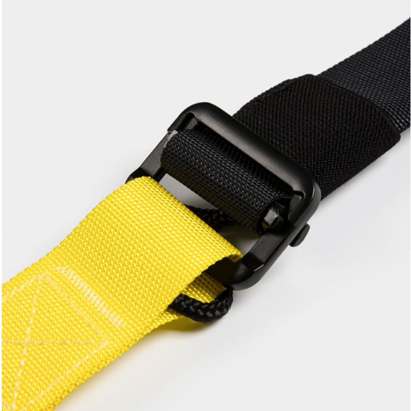 Adjustable hanging fitness straps for full-body strength