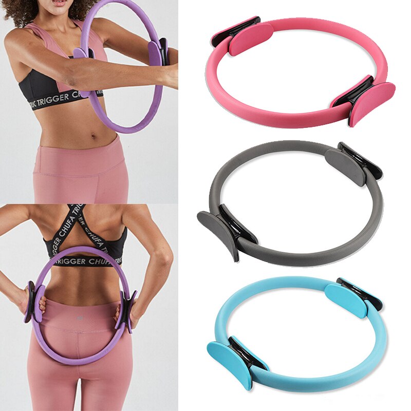 High-quality Pilates ring with EVA foam handles