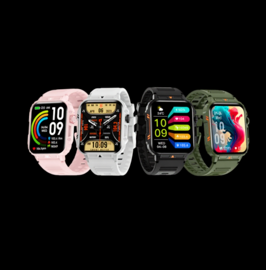 L81 Outdoor Sports Square Smartwatch Answer Call Big Battery Fitness Tracker Waterproof Smartwatch Men For IOS Android