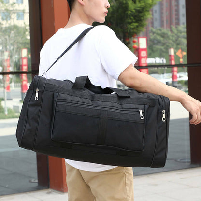 Mens Large Sports & Gym Holdall Bag - SPORTS TRAVEL WORK EQUIPMENT DUFFLE
