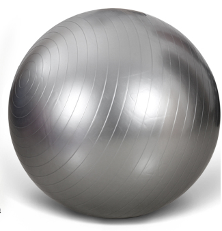 Non-slip fitness ball for core training