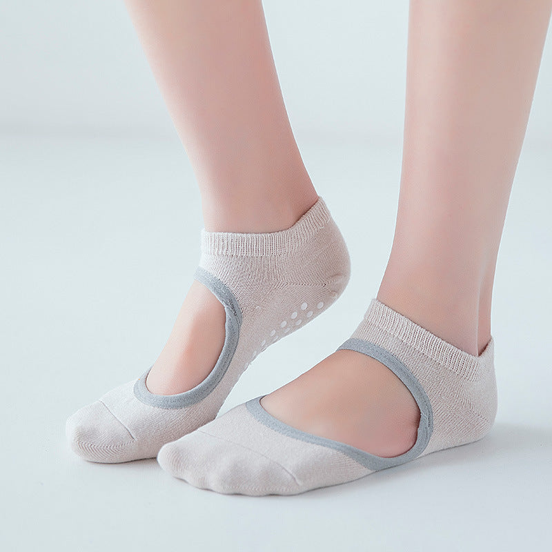 Yoga Auxiliary Products Fitness Body Non-slip Socks