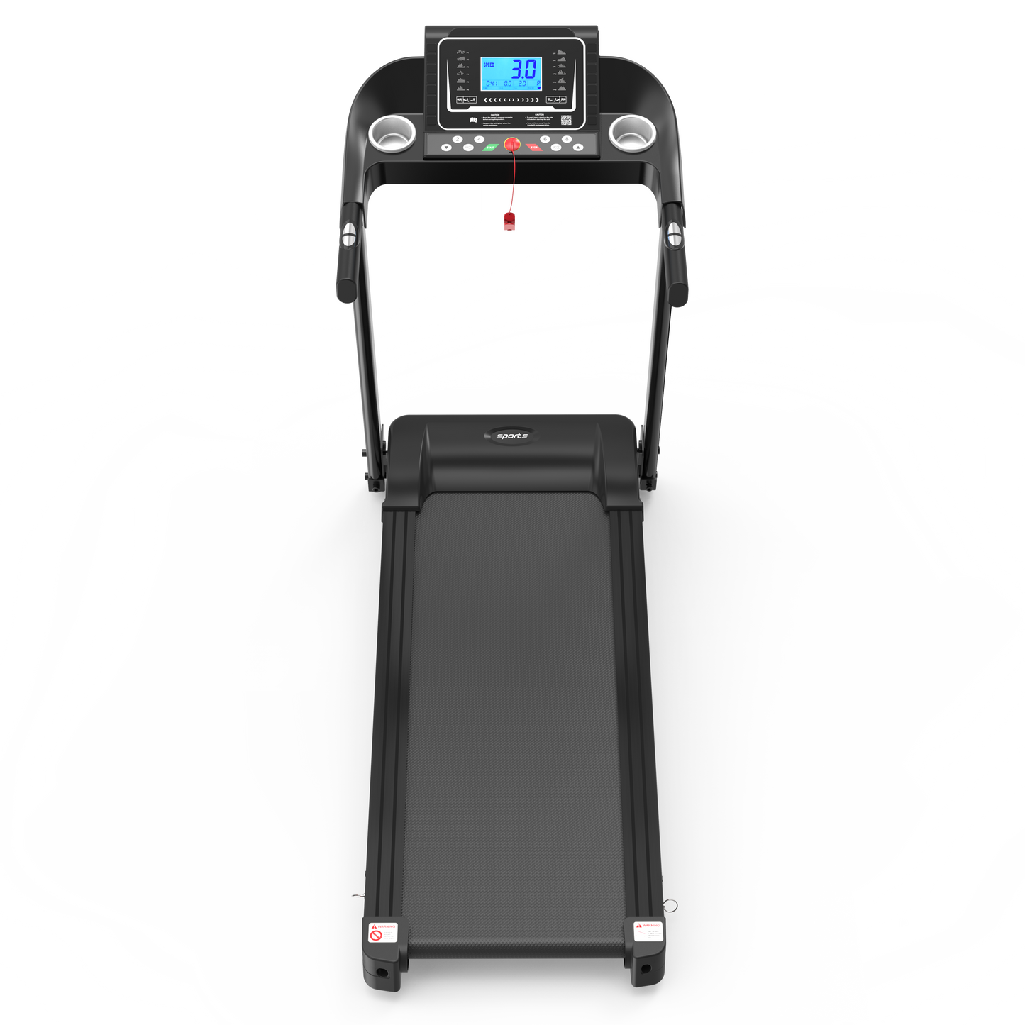 Foldable Treadmill Fitness Walking Machine