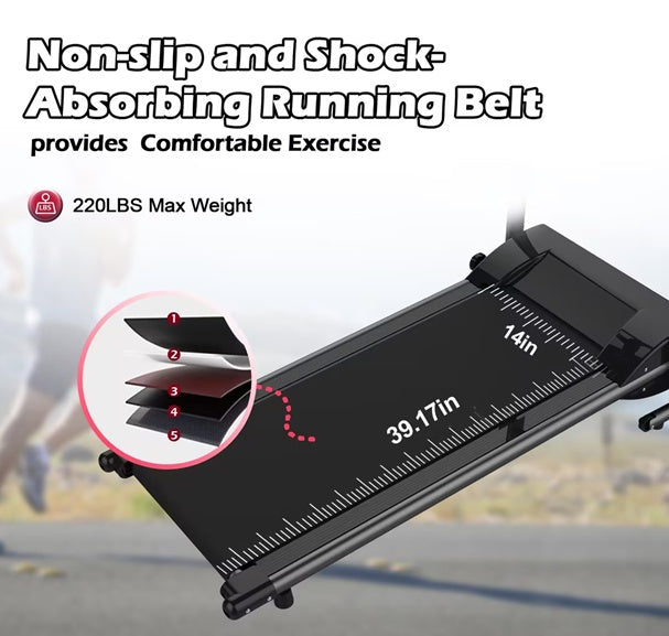 Folding Treadmill Electric Running Machine