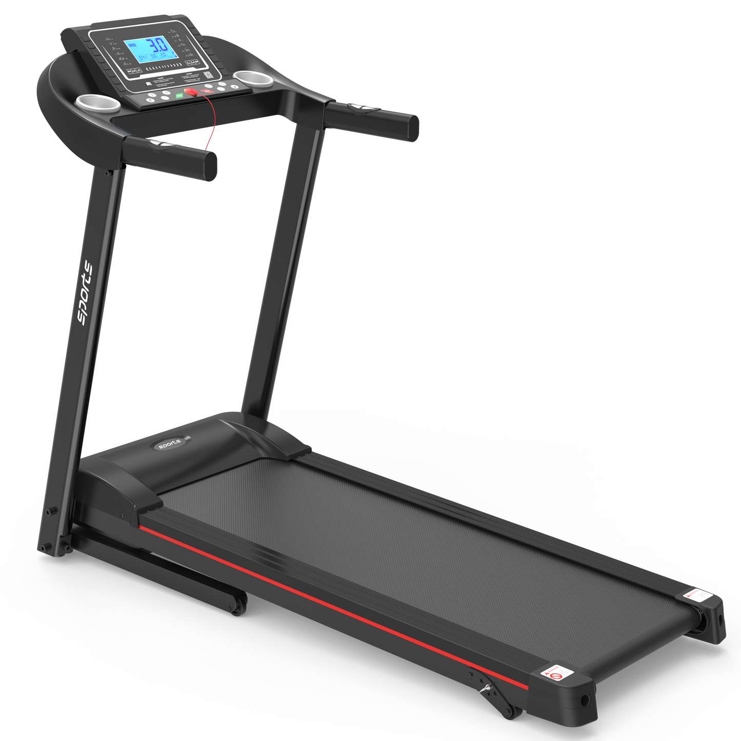 Foldable Treadmill Fitness Walking Machine