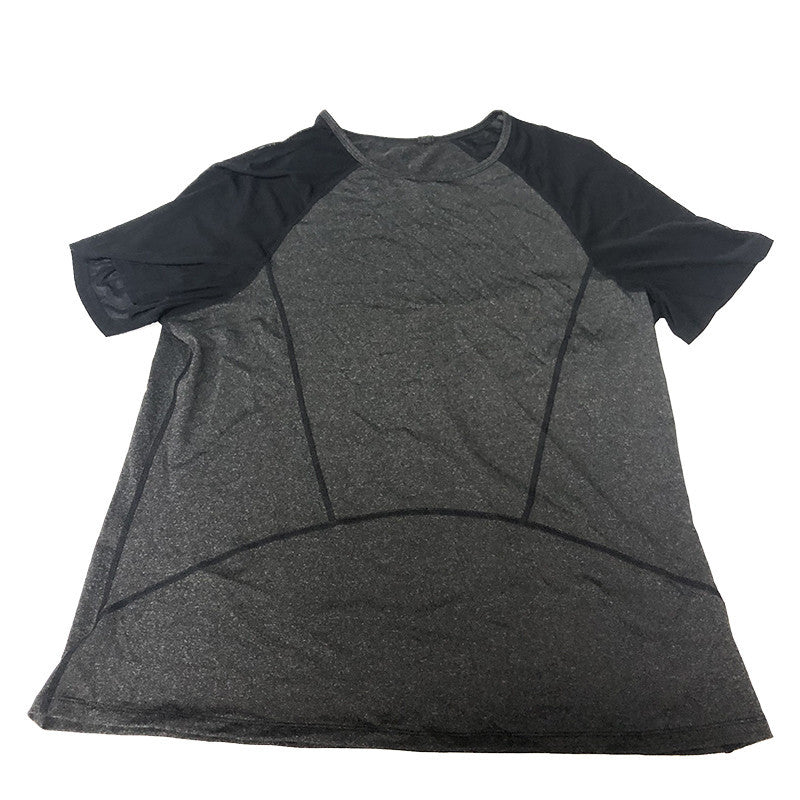 Yoga Clothes Oversized Yoga Blouse Sports Short-sleeved Mesh Gym Clothes