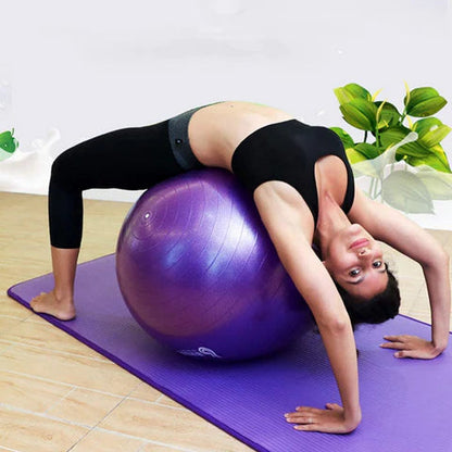 Yoga Ball for Core Strength, Flexibility, and Balance Workout