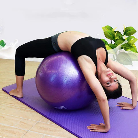 Yoga Ball for Core Strength, Flexibility, and Balance Workout
