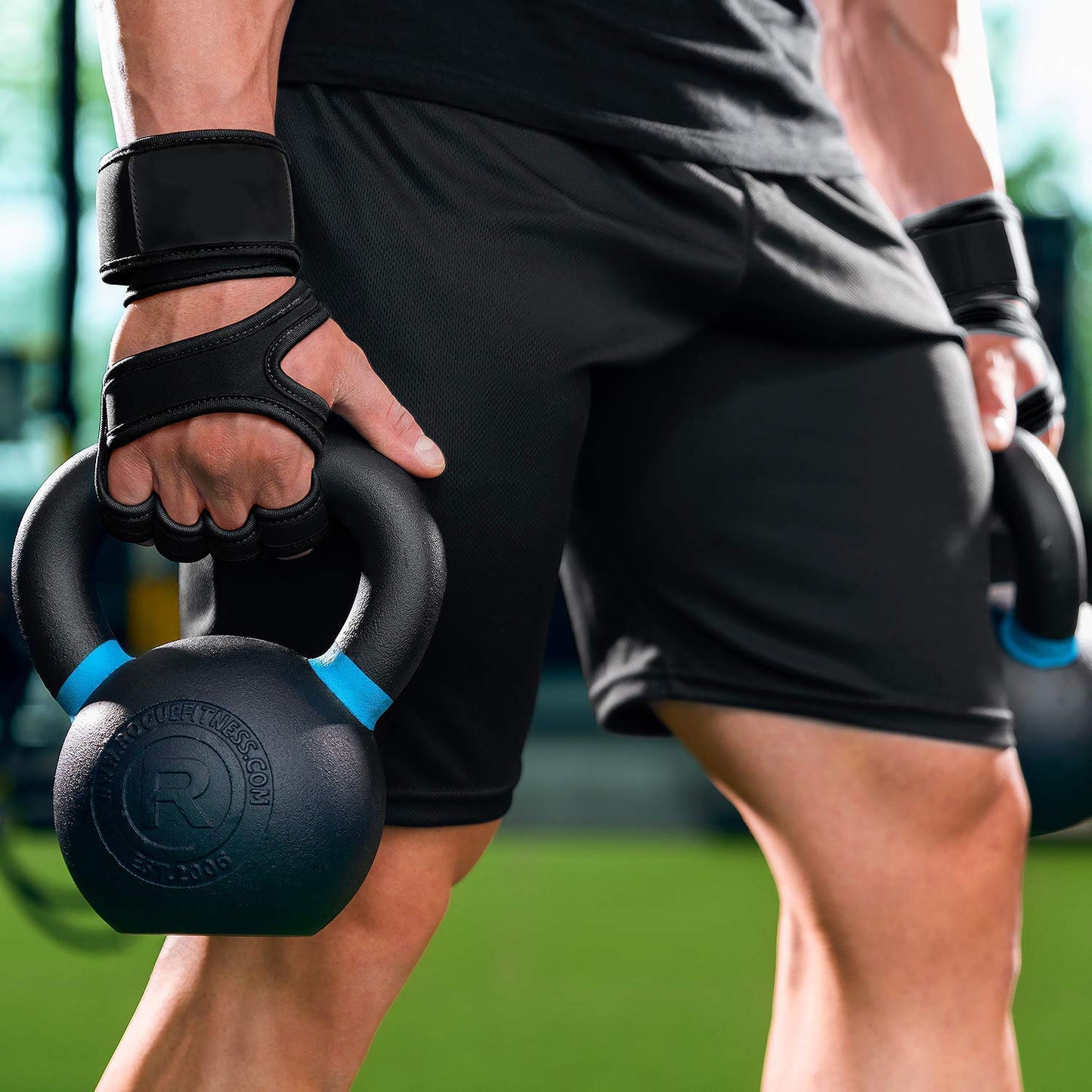 Durable Fitness Gloves for weightlifting and gym training with wrist support