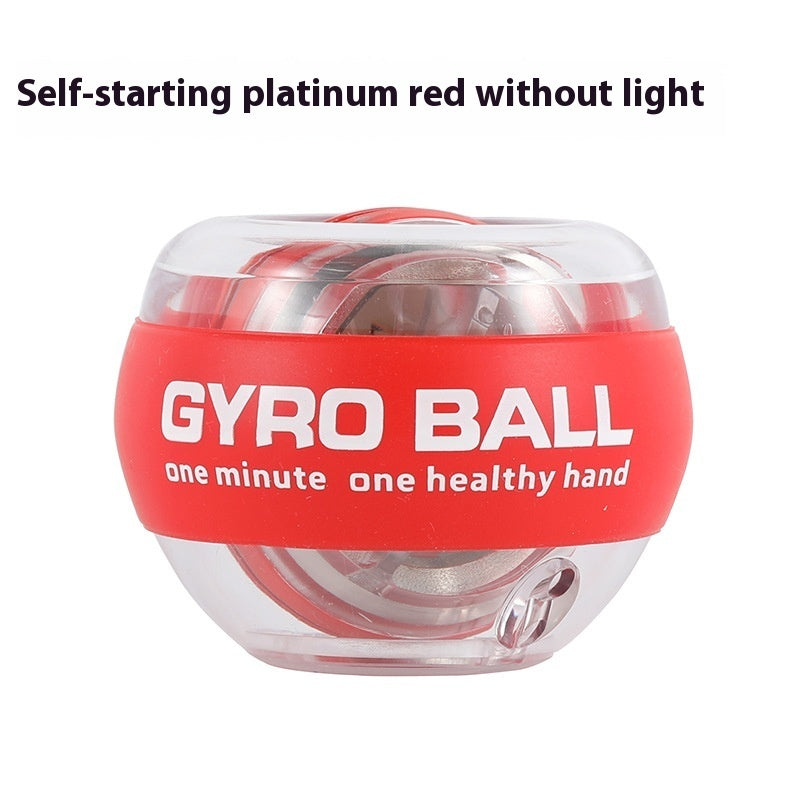Fitness gyro ball for grip and forearm exercise