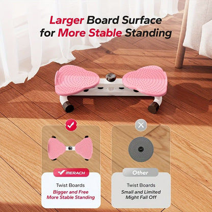 Waist Twist Exercise Machine, A Machine Designed For Weight Loss And Core Abdominal Exercises, With Foot Massage And Weight Loss Capabilities. It Is A Noise Free Home Gym Exercise Equipment For Both M