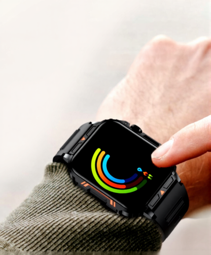 L81 Outdoor Sports Square Smartwatch Answer Call Big Battery Fitness Tracker Waterproof Smartwatch Men For IOS Android