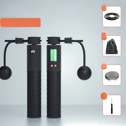 TMT Electronic Wireless Skipping Weight-bearing  Skipping Rope Non-slip Handle
