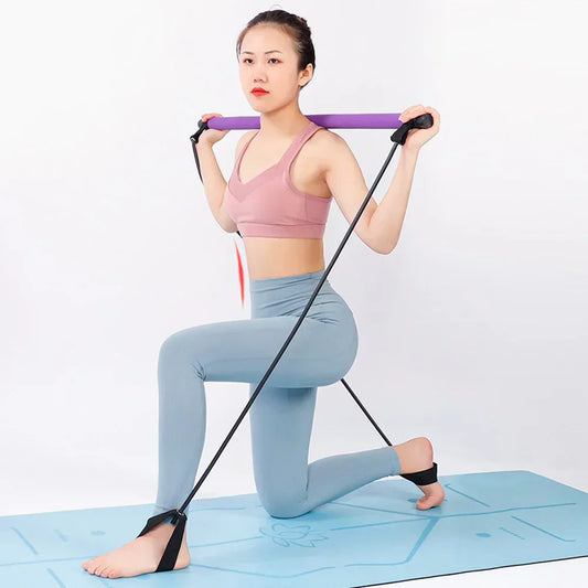 Yoga Pilates Stick for Resistance Training and Full Body Workout