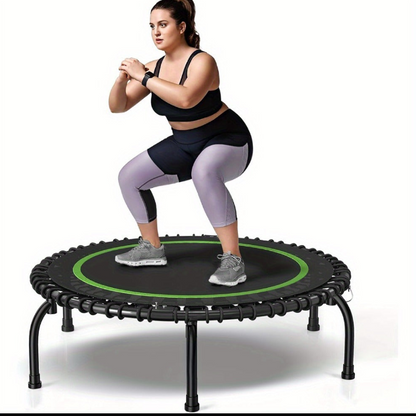 661 Lbs Fitness Trampoline Get In Shape At Home Or In The Garden With Our 40 Inch Mini Exercise Trampoline - Stable And Fun ASTM F381-16