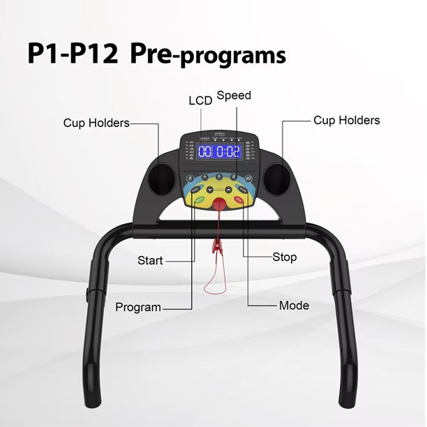 Folding Treadmill Electric Running Machine