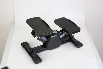 Mini Stepper Stair Stepper With Resistance Bands Quiet Workout Stepper With Digital Timer Max 330.7LBS Load For Home
