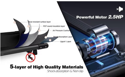 Folding Treadmill Electric Running Machine