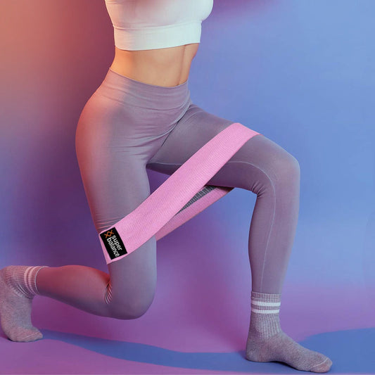Hip resistance bands for glute and leg training workouts