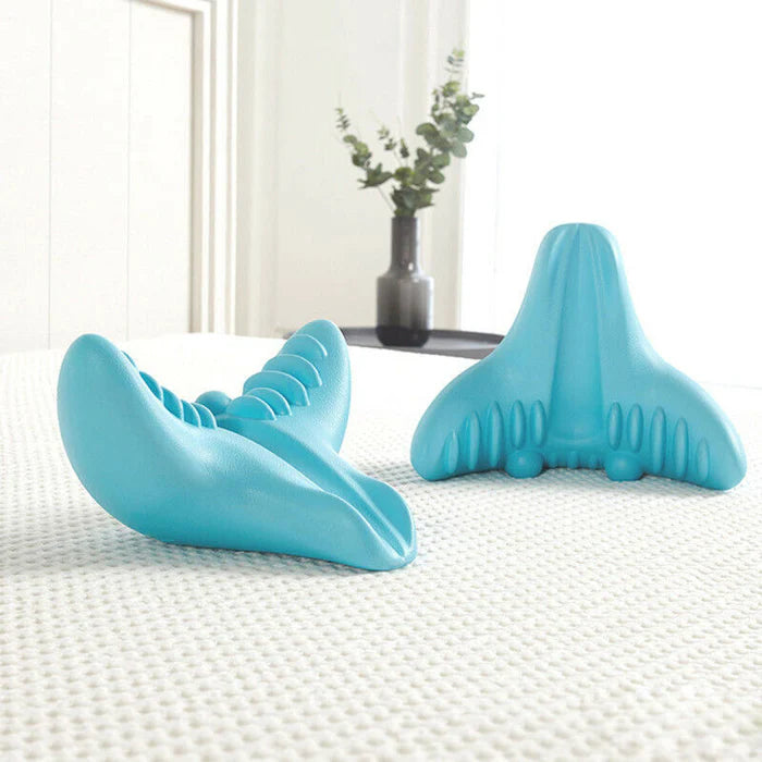 Cervical Spine Massage Pillow Gravity Acupressure Neck Massager Cervical Spine Pillow Neck Shoulder Massage Pillow Home Traction Corrector