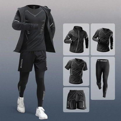 Running Gym Clothes Outdoor Quick-dry Clothes Tight Long Sleeve T-shirt Training Wear
